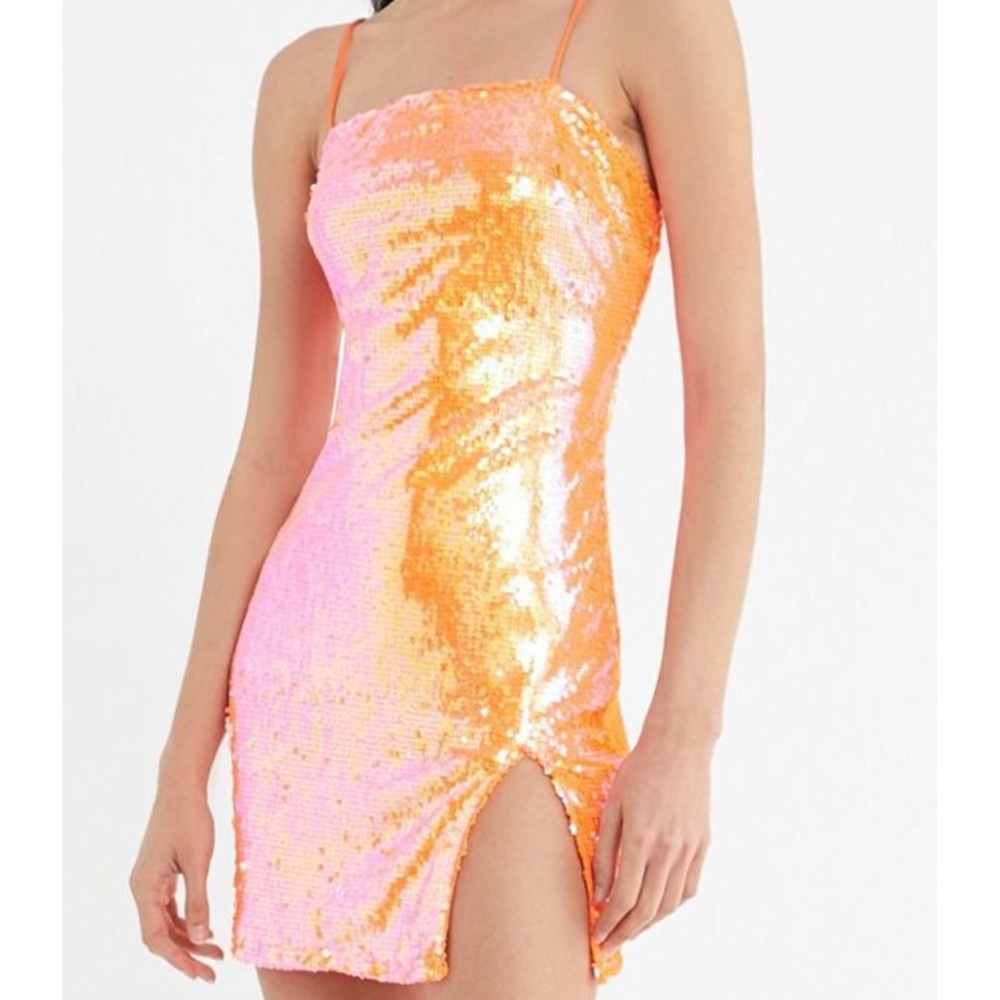 URBAN OUTFITTERS Motel Lucky sequined mini dress